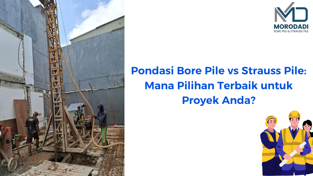 Bore Pile vs Strauss Pile